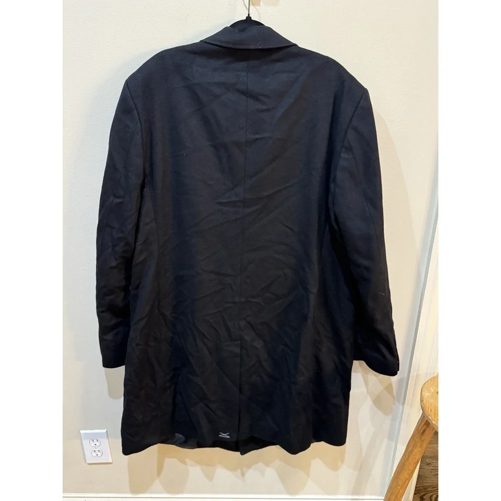NWT‎ Michael Kors Men's Wool/ Cashmere Blend Lined Coat Size 48L